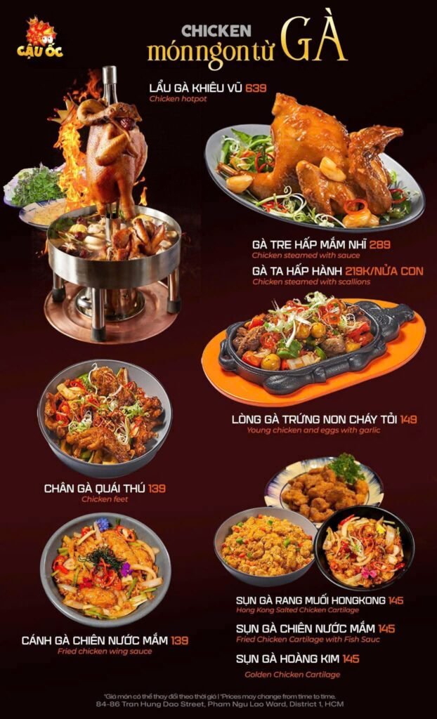 Thực Đơn Menu Cậu Ốc Quận 1 (8)